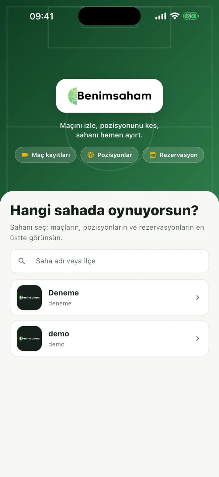 Benimsaham saha seçimi